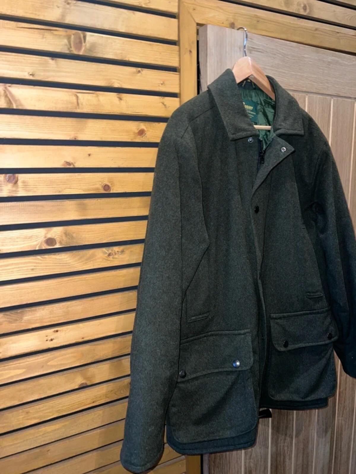 Beaver England Wool Felt Tweed Country Field Jacket