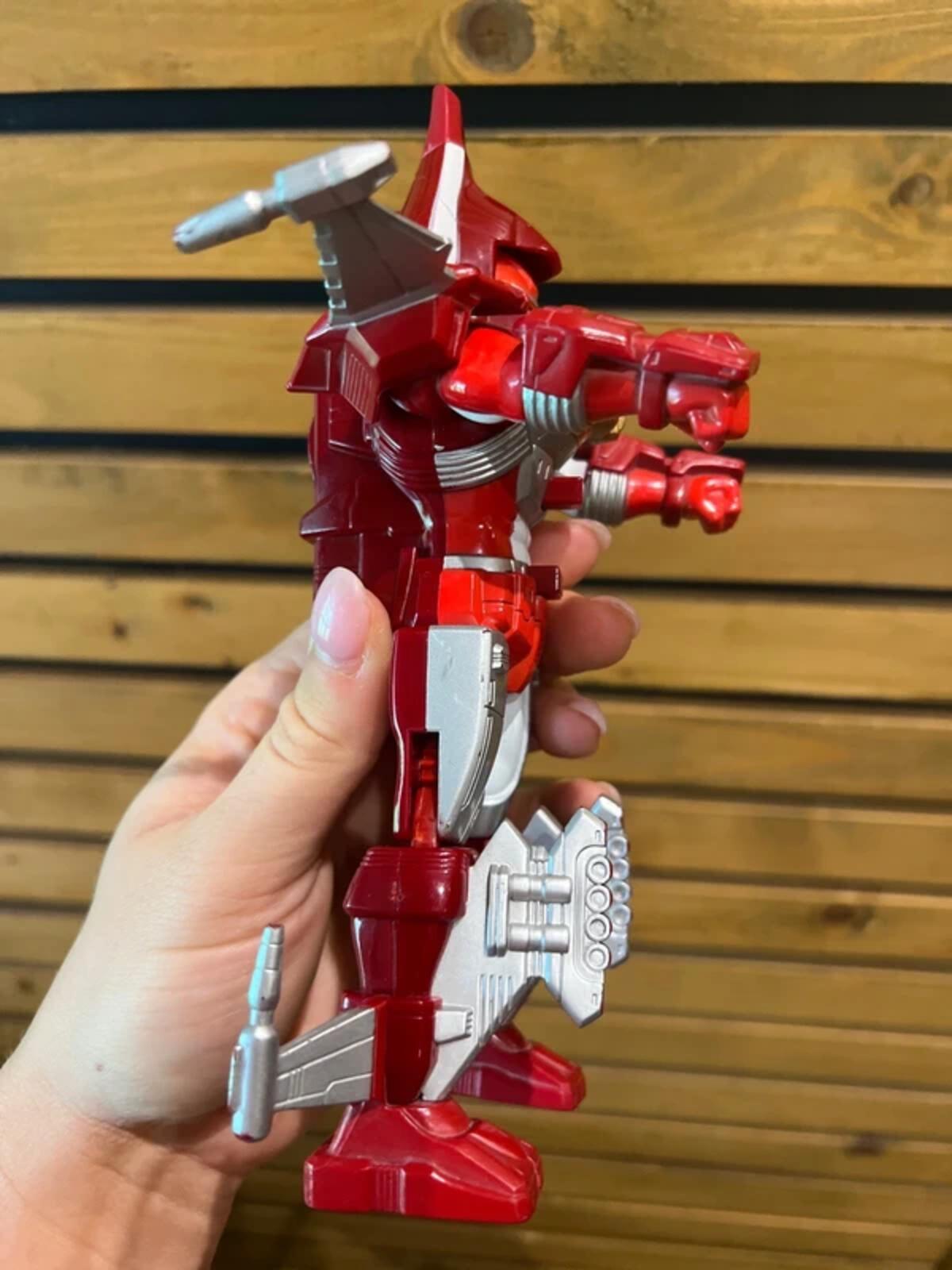 Vintage 2007 Power Rangers Operation Overdrive Moto Morph Action Figure Toy