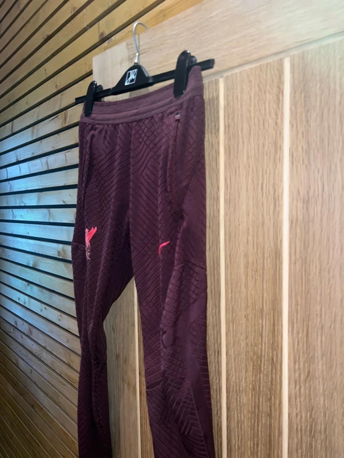 Liverpool FC Nike Strike Slim Fit Burgundy Joggers XS
