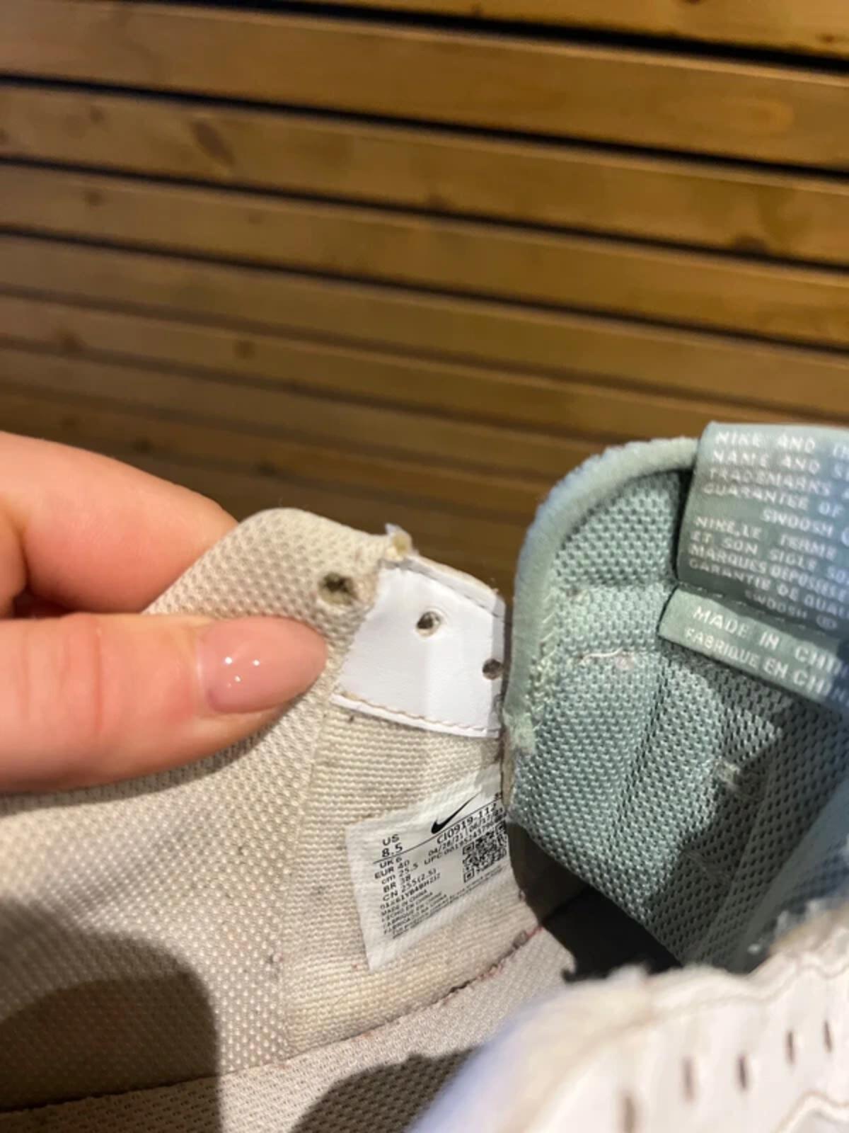 Nike Air Force One Shadow Seafoam Trainers UK6