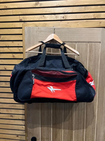 Gola Black Red Sports Gym Weekend Holdall Bag