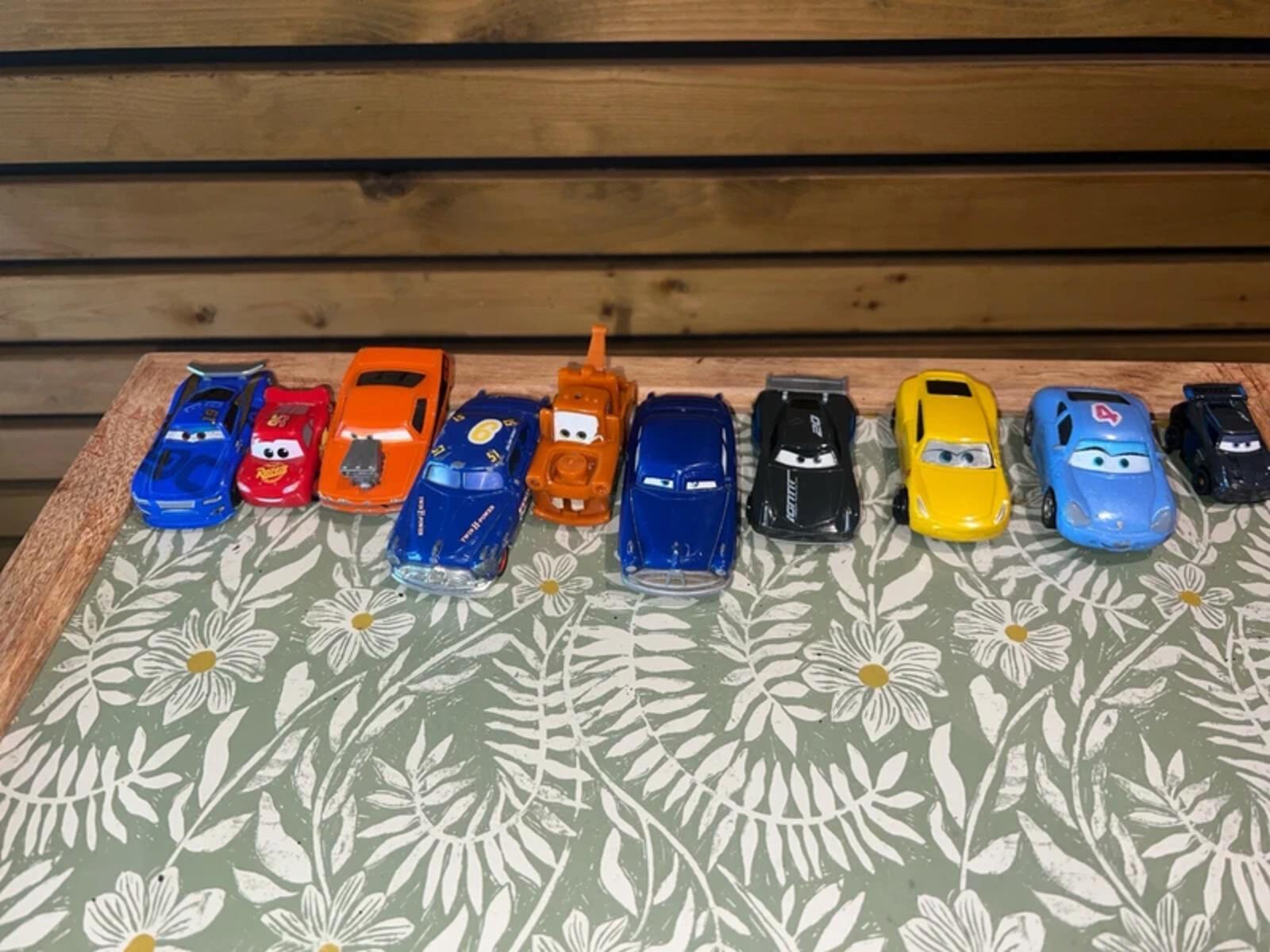 Disney Pixar Cars Toy Vehicle Bundle (10)