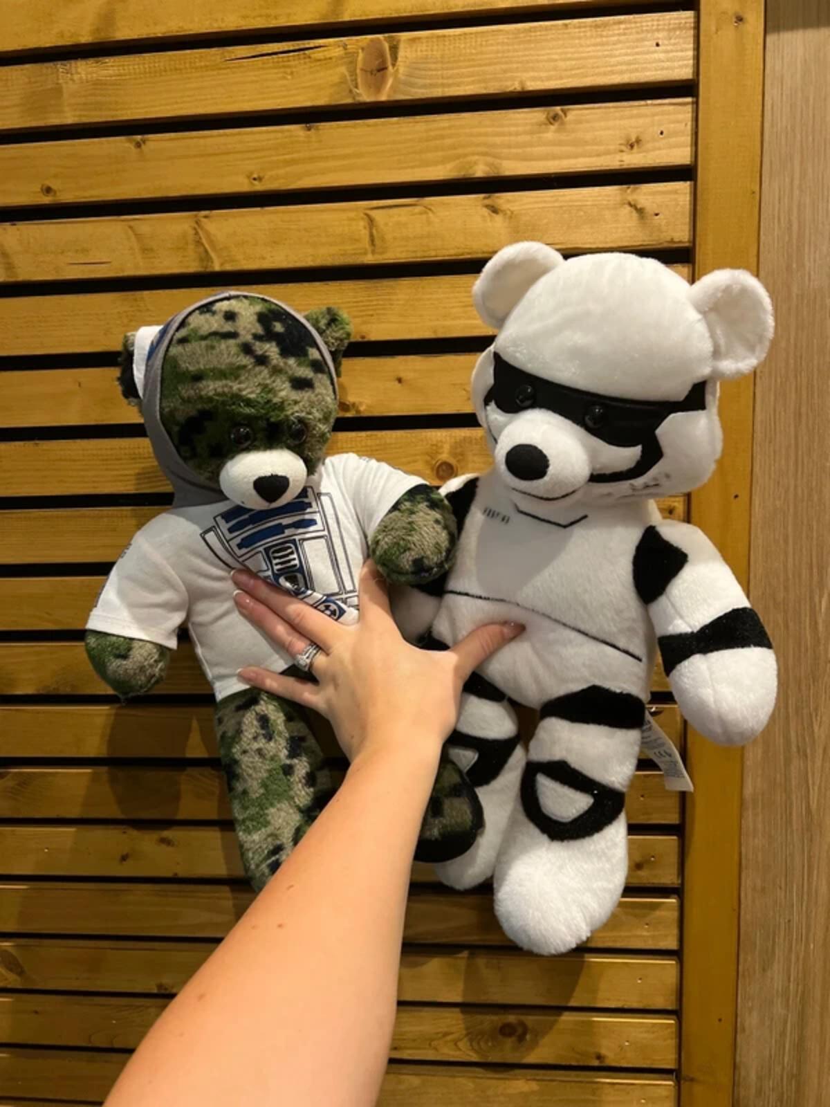 Star Wars R2D2 & Stormtrooper Plush Teddy Bundle