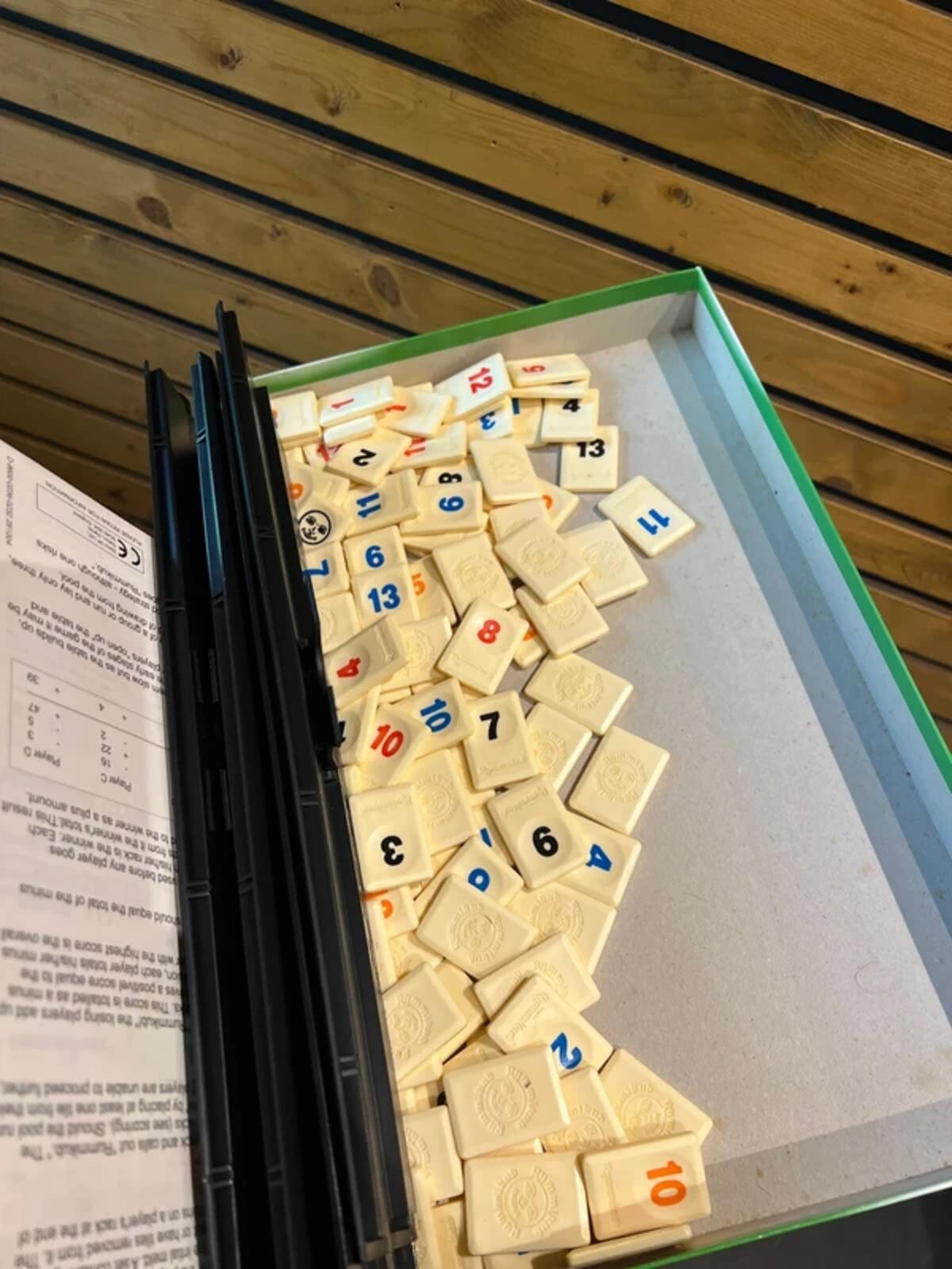 Vintage 1995 Rummikub Original Tiles Game