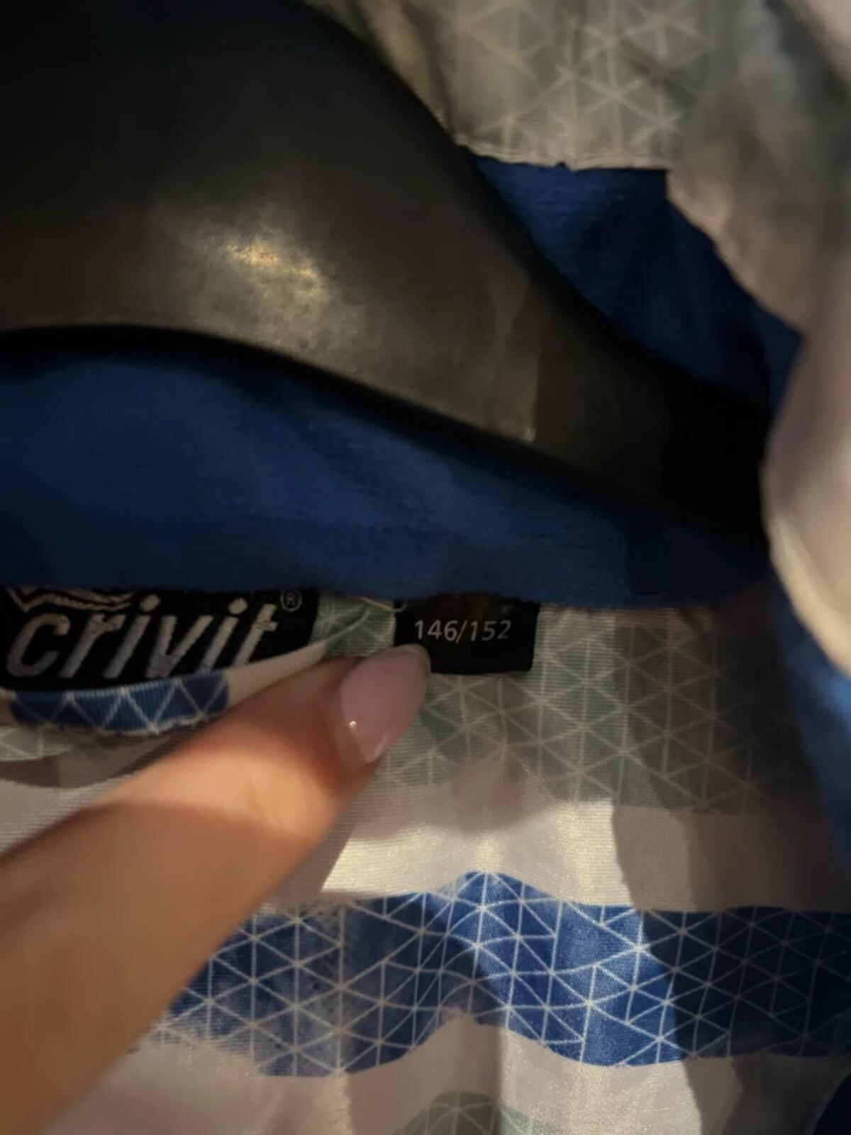 Crivit Striped Ski & Snowboard Jacket 11-12Y
