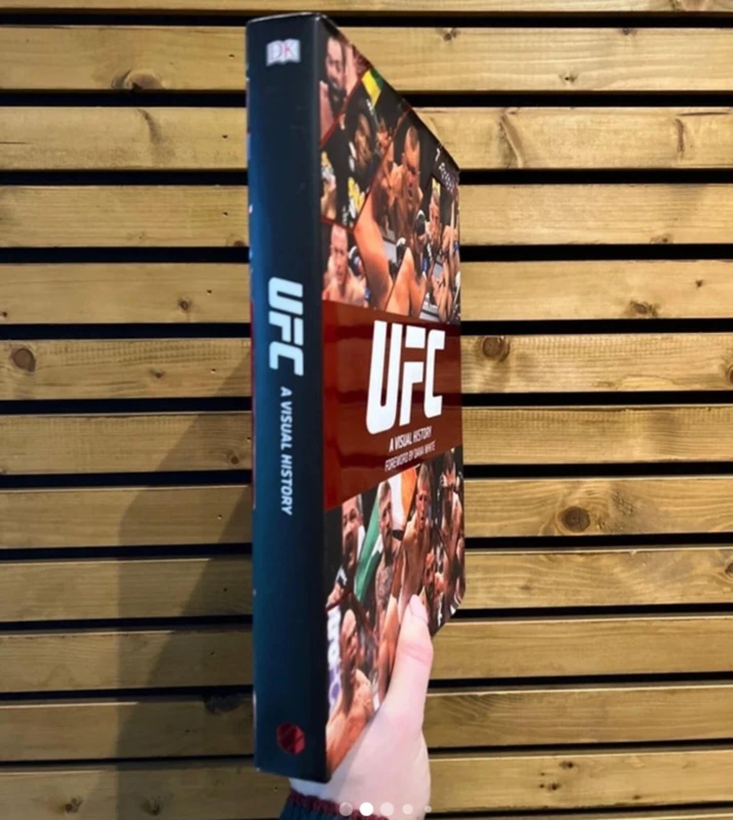 UFC A Visual History MMA Fighting Hardback Book