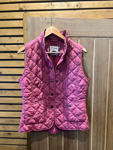 Toggi Equestrian Mauve Pink Quilted Gilet 10