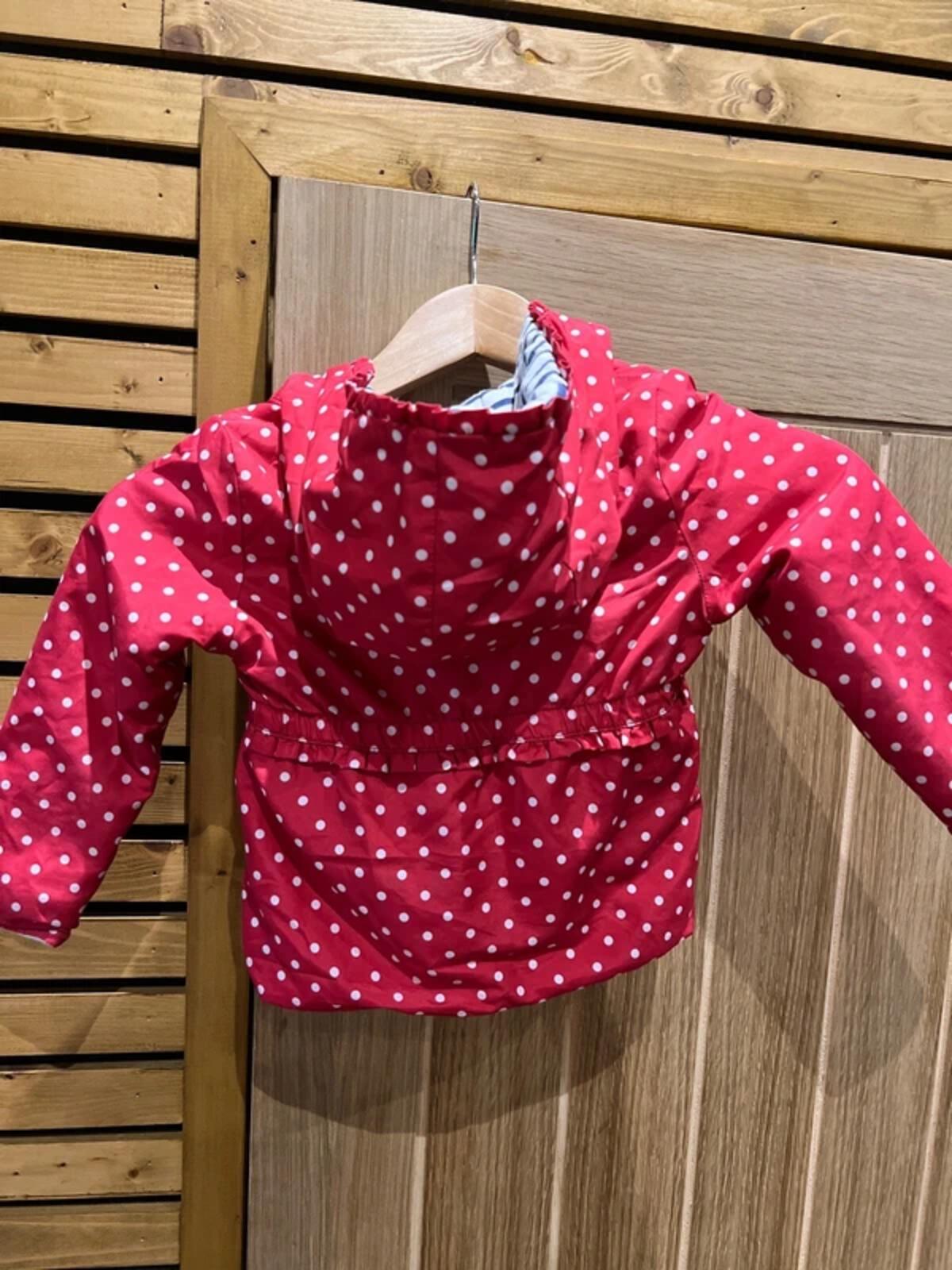 Disney Minnie Mouse Red Polka Dot Lined Jacket Coat 18-24m