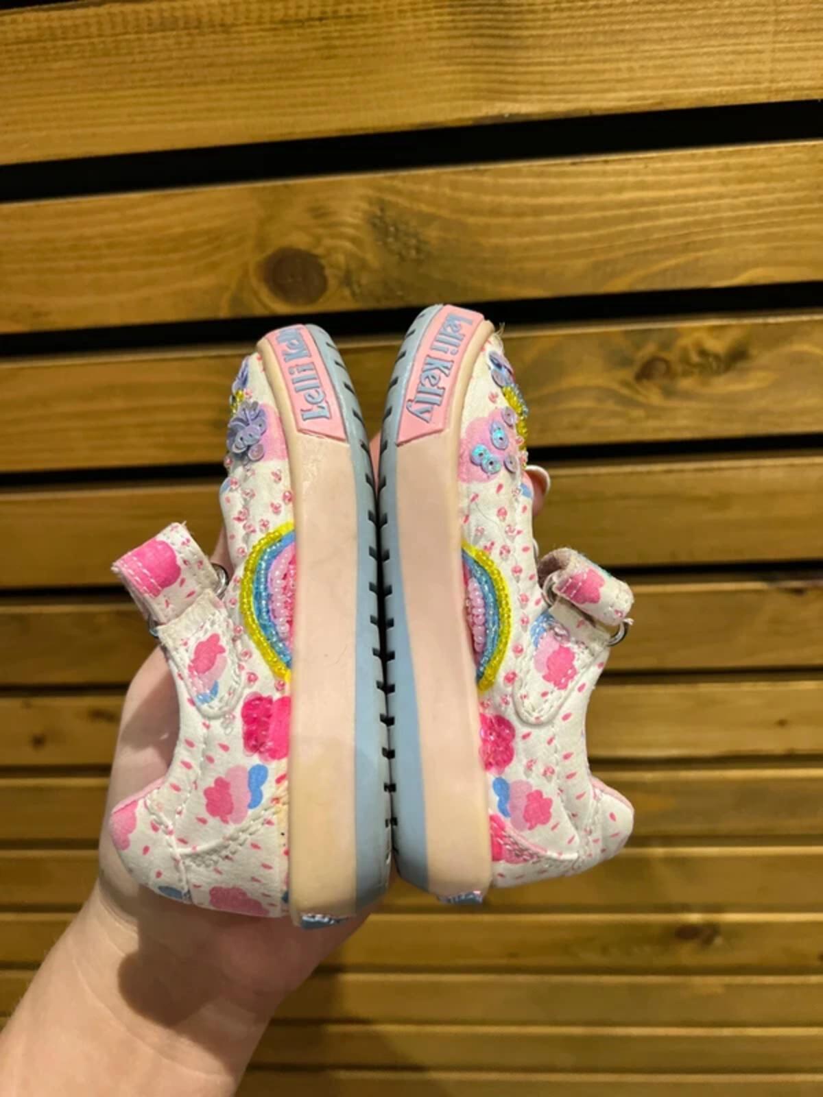 Lelli Kelly Fantasy Allegra Rainbow Shoes UK 3.5