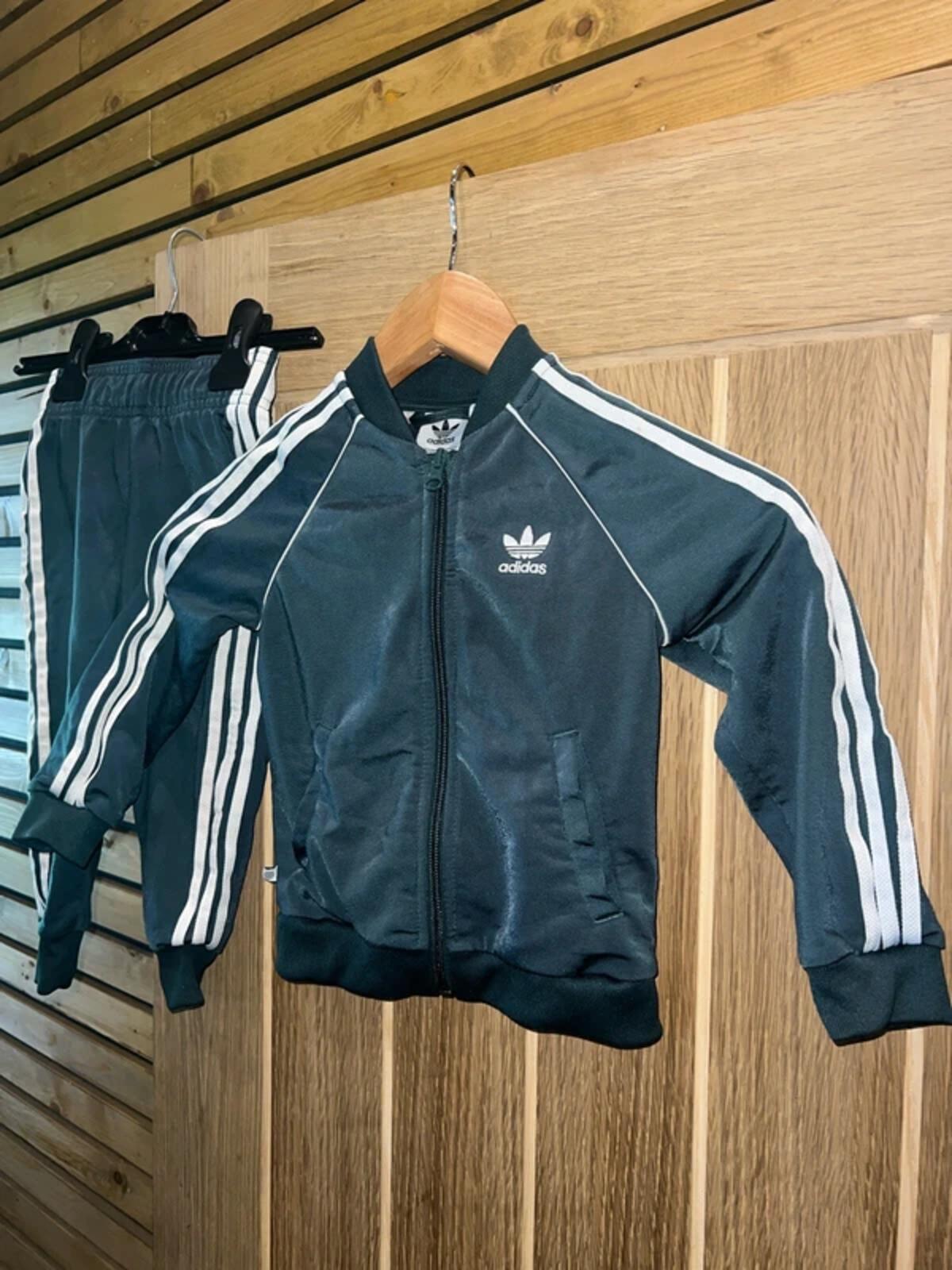 Adidas Originals Adicolour SST Dark Green Tracksuit 18-24m