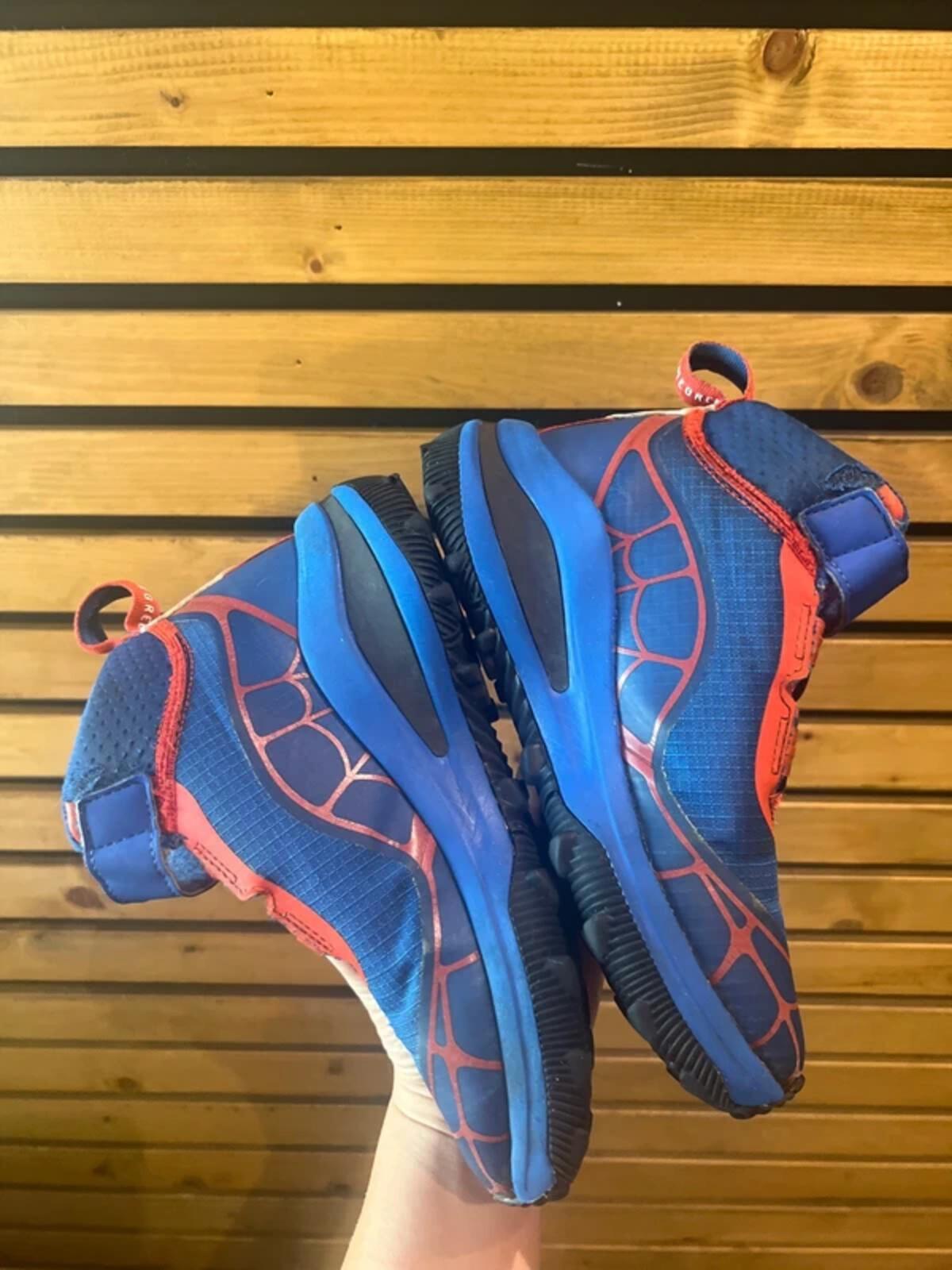 Adidas Marvel Spiderman Fortarun Mid Trainers UK1.5