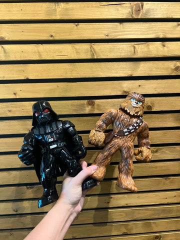 Star Wars Chewbacca & Darth Vadar Figurine Bundle (2)