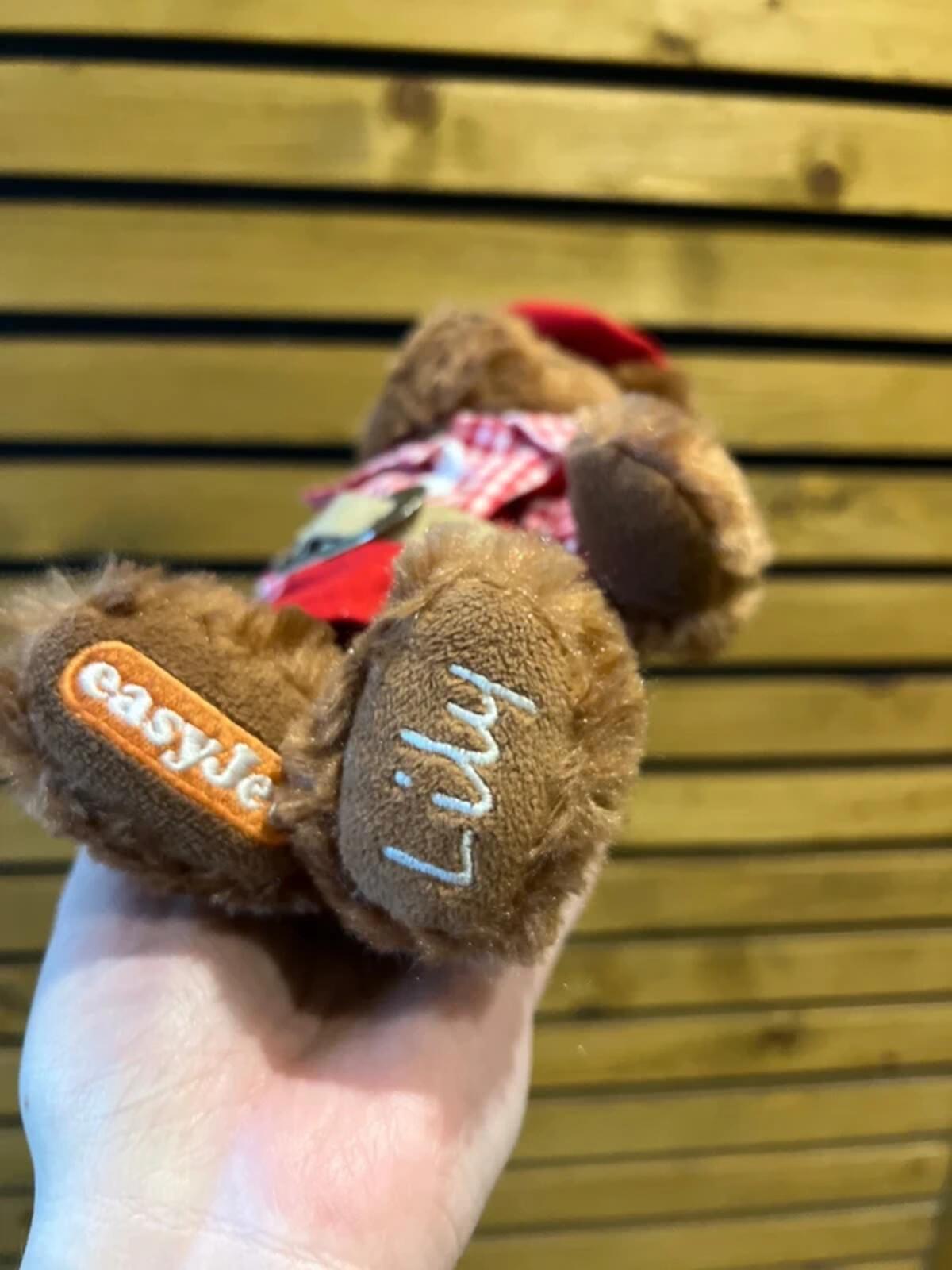 Easyjet Lily Cowgirl Plush Beanie Toy