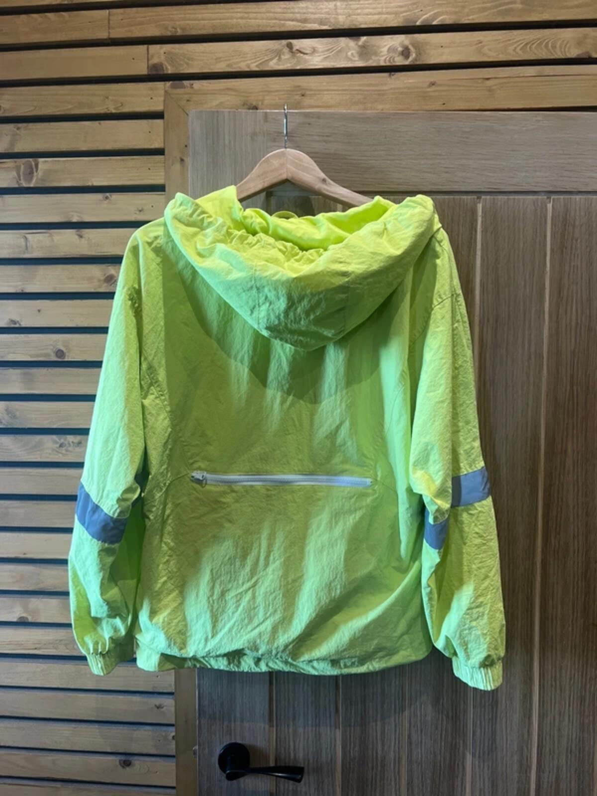 Berksha Hi Vis Waterproof Half Zip Yellow Jacket M