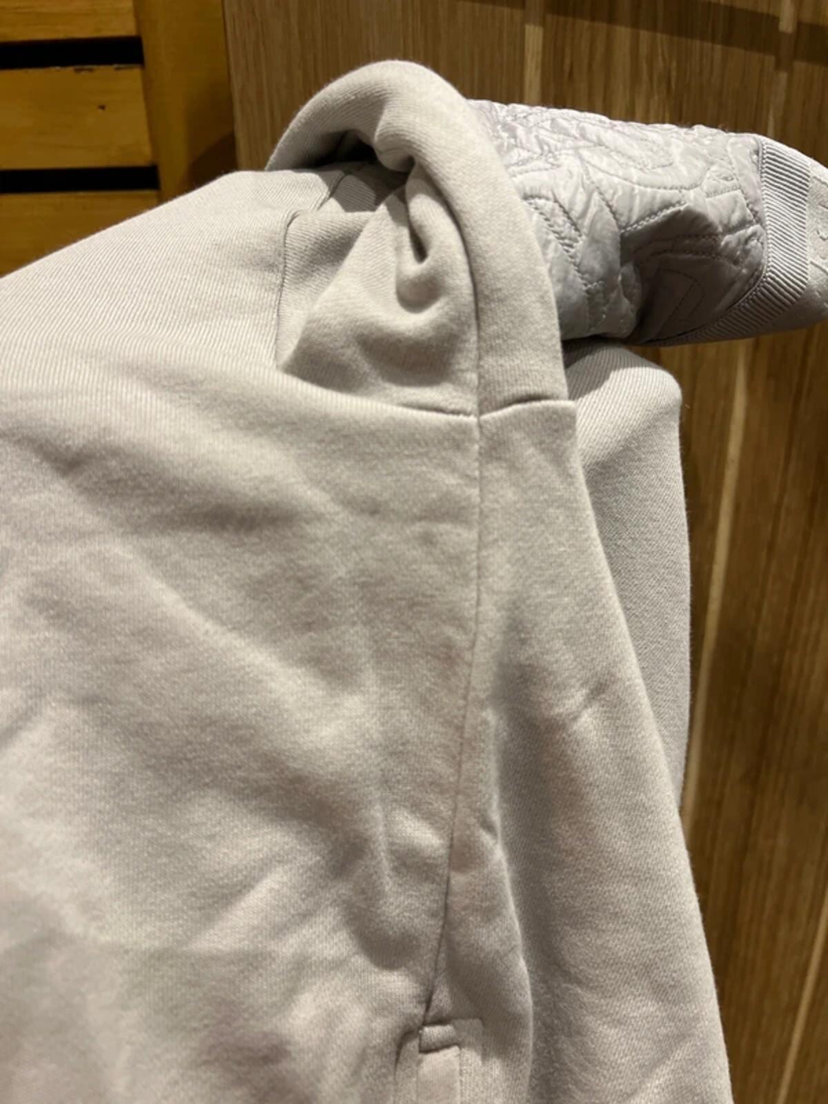 Burberry Stone Quilted 1/4 Zip Hoodie 12Y