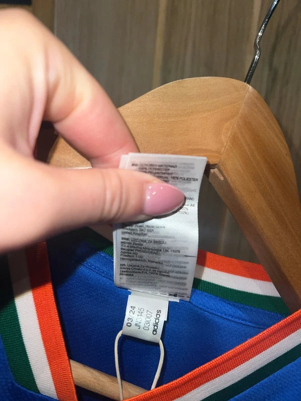 Adidas 2024 India Cricket Jersey Top NEW
