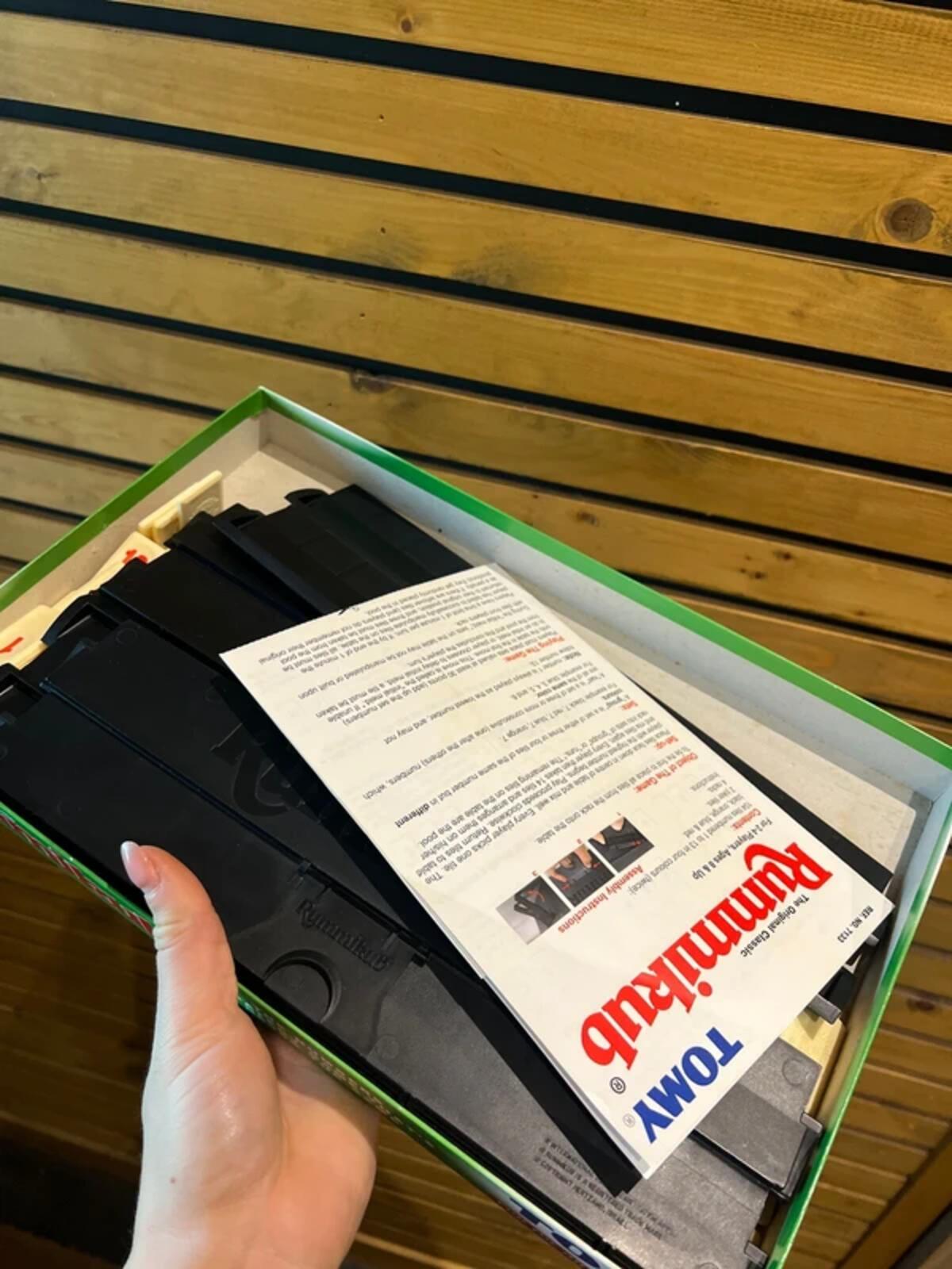 Vintage 1995 Rummikub Original Tiles Game
