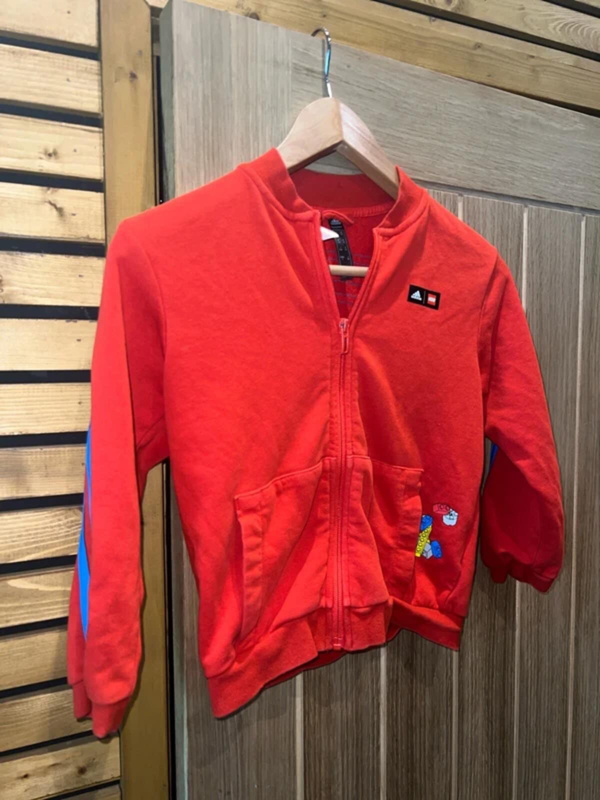 Adidas x Lego Red Zip Jacket 5-6Y