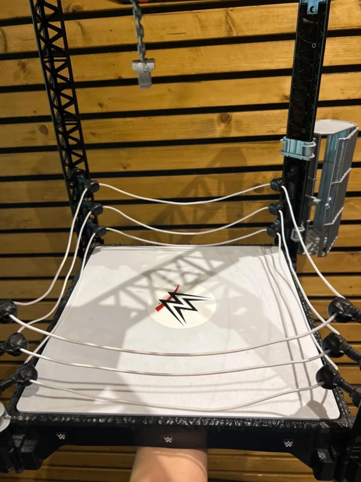 WWE Tough Talkers Take Down Wrestling Cage Ring 2014 Electronic Toy