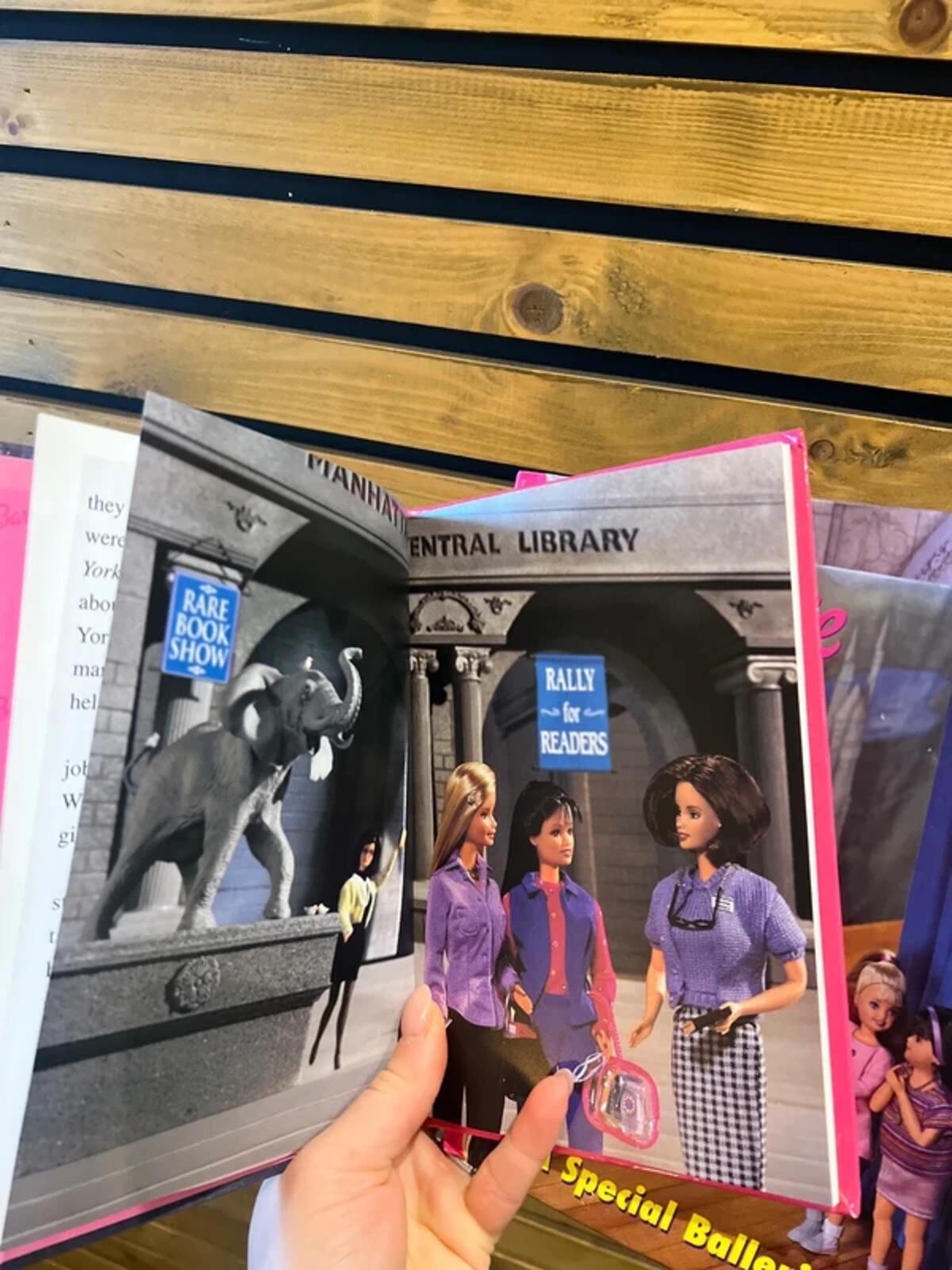 Vintage 1990’s Barbie Hardback Book Bundle (3)