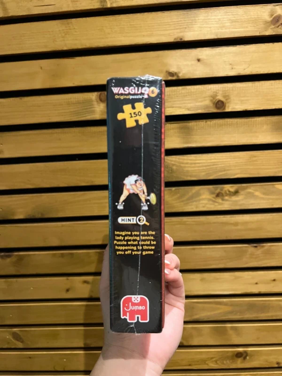 Wasgij? 6 Anyone for Tennis Mini 150 Piece Jigsaw Puzzle NEW