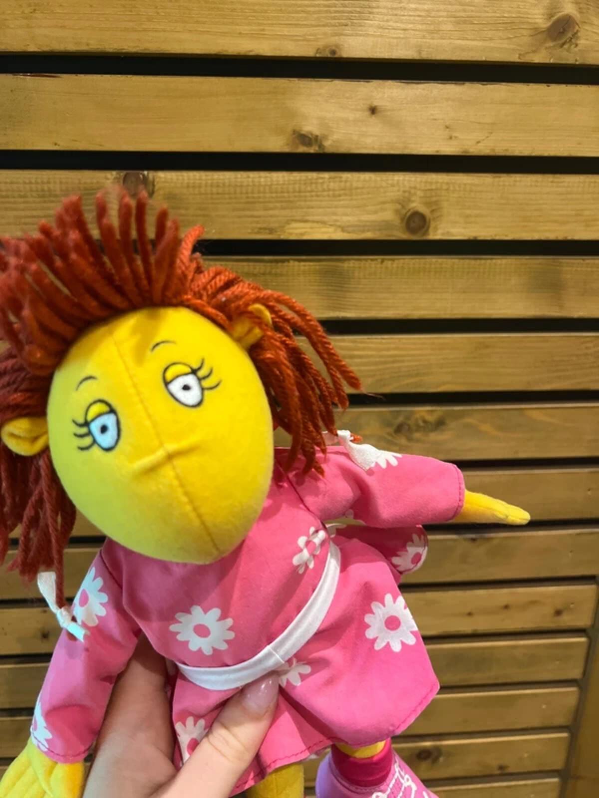 Vintage 1999 Tweenies Fizz Plush Doll Toy