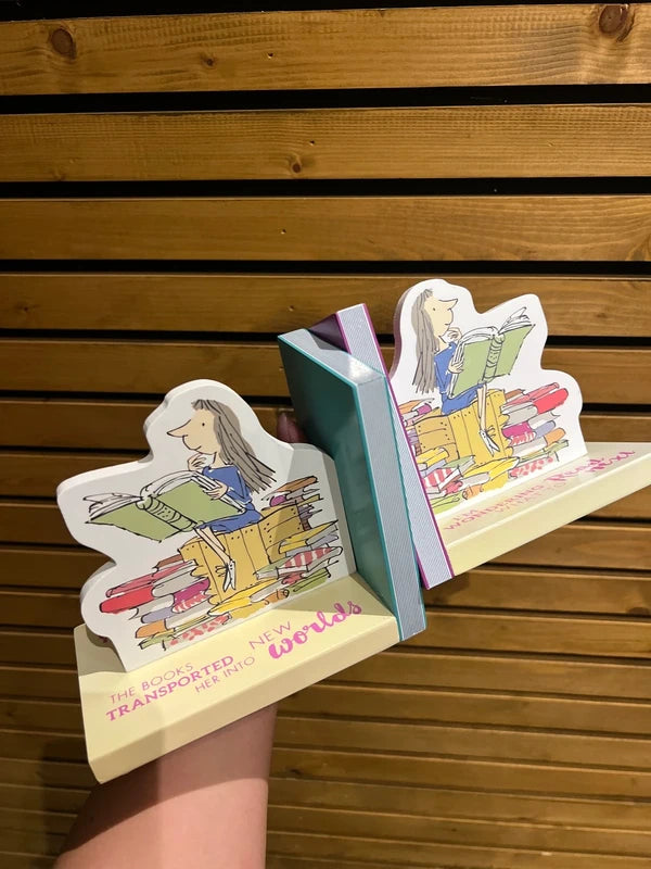 Matilda Roald Dahl Bookends Pair