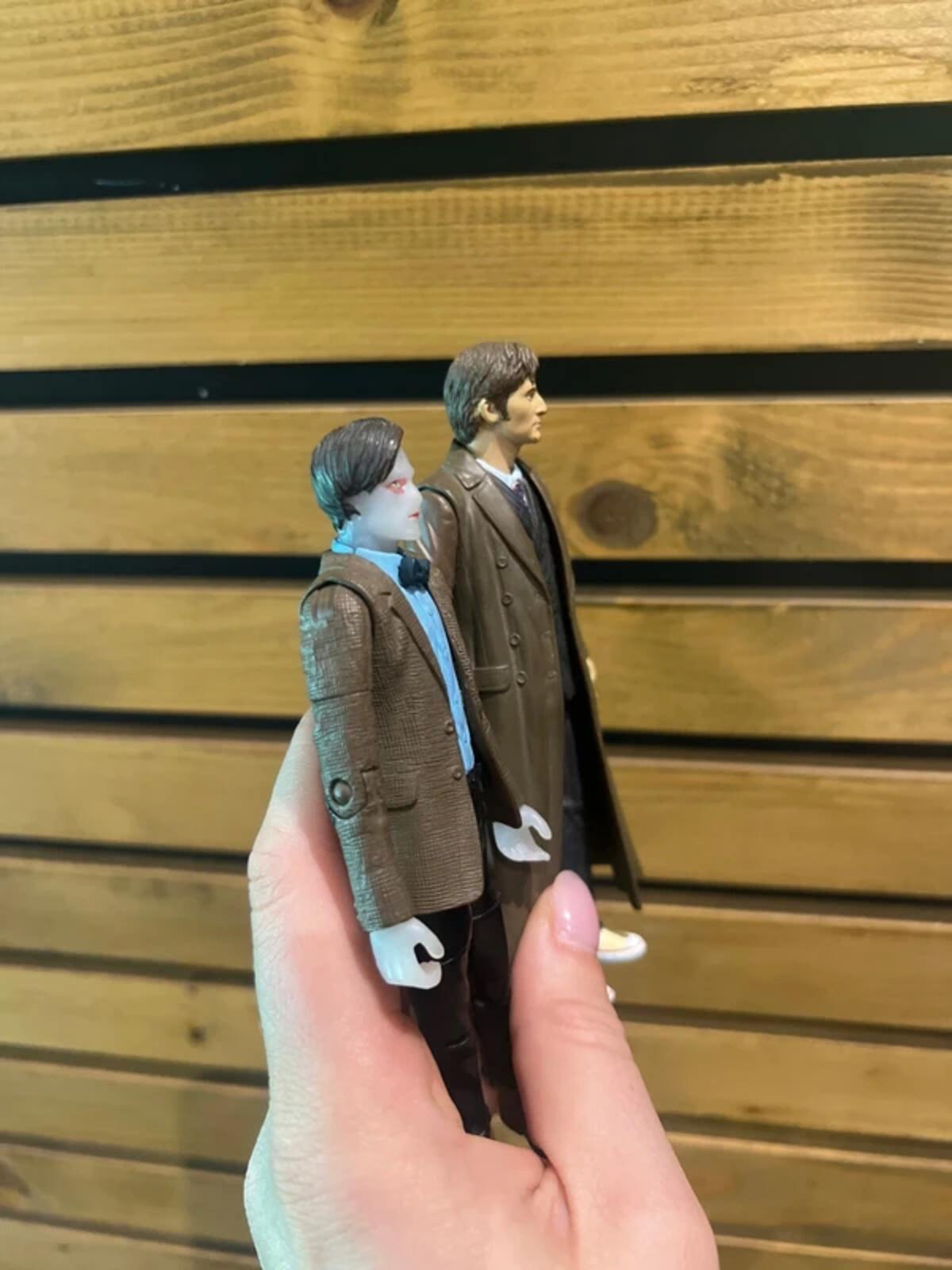 Vintage 2000's Doctor Who Figurines Bundle (5)