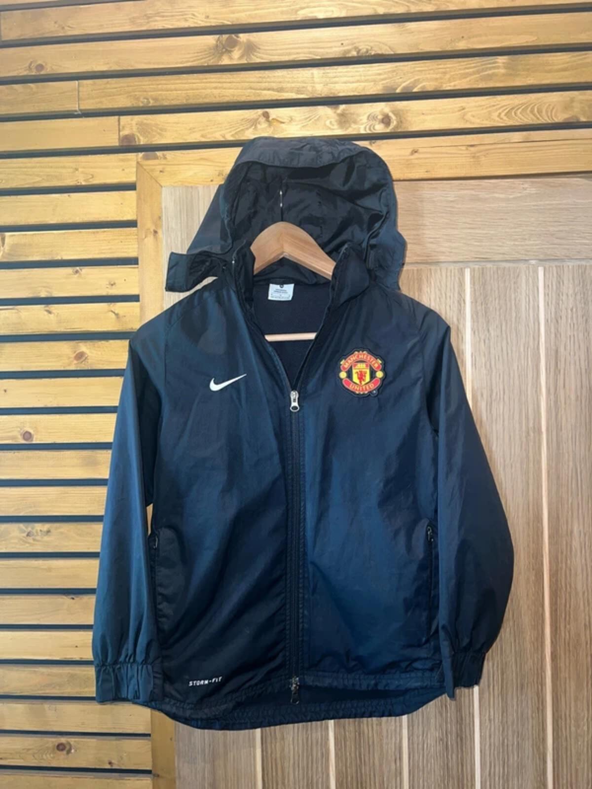 Manchester United FC Vintage 2010-11 Nike Raincoat 10-12Y