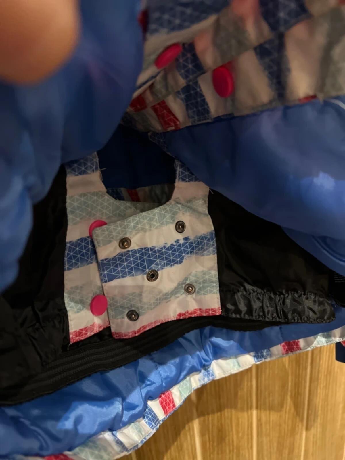 Crivit Striped Ski & Snowboard Jacket 11-12Y