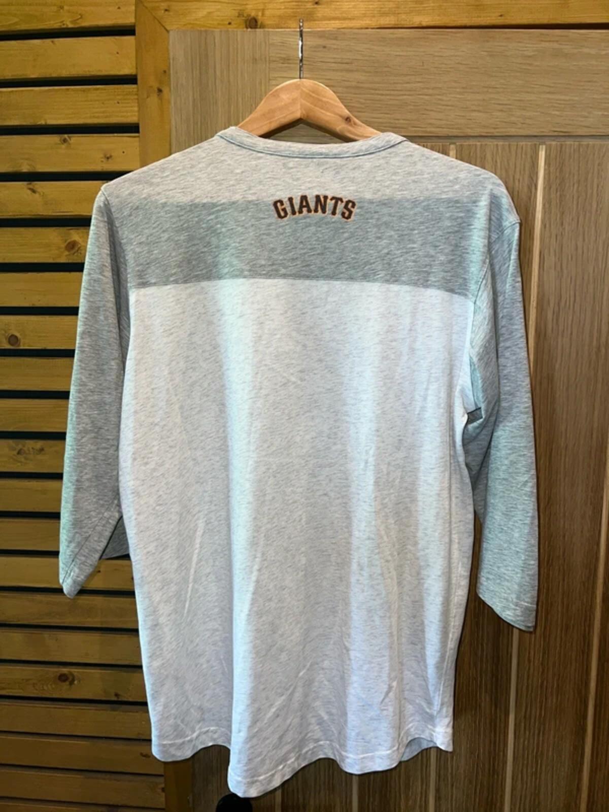 MLB San Francisco Giants 3/4 Sleeve Baseball Top M