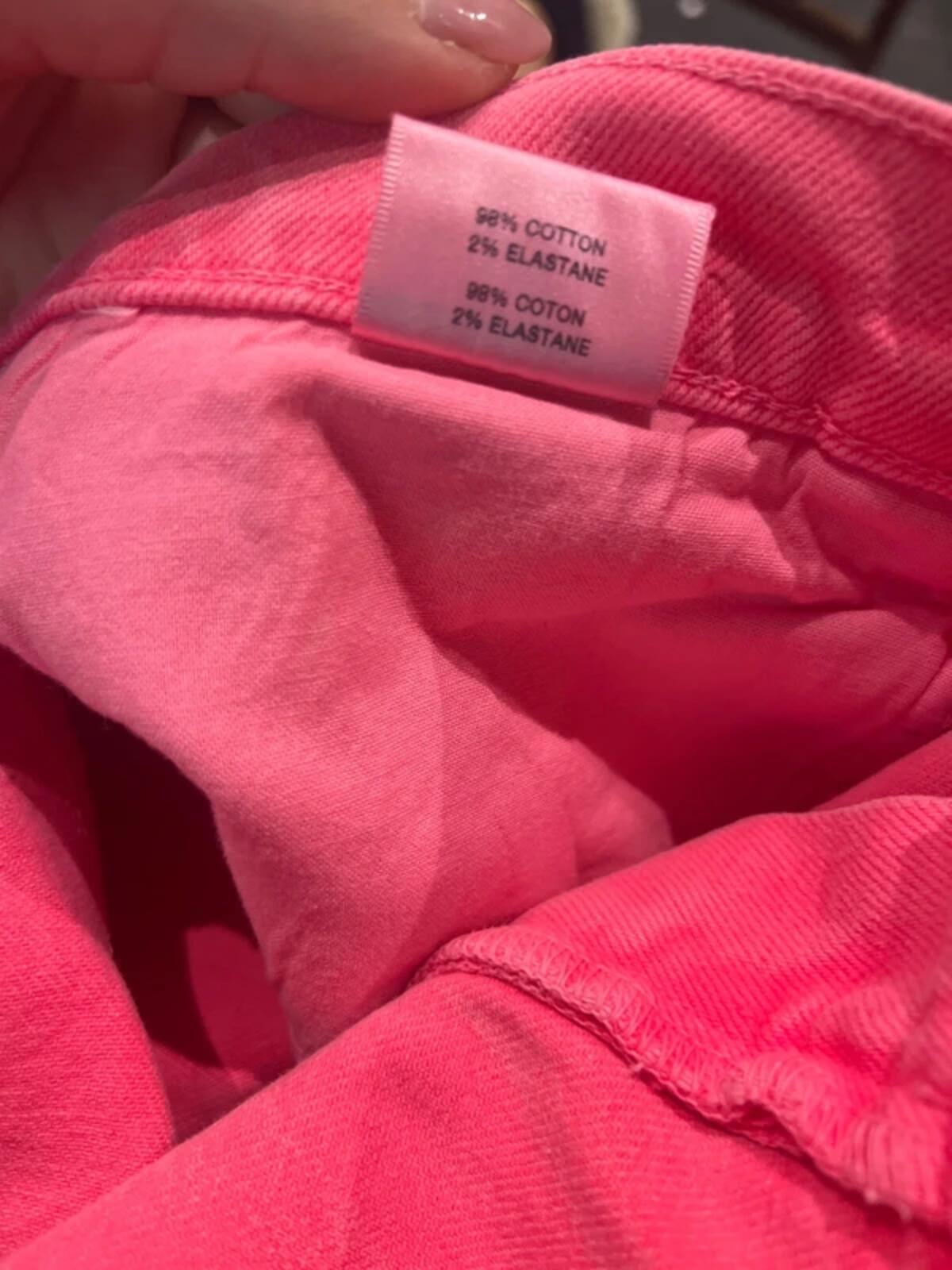 J Brand Designer Pink Straight Leg Denim Jeans EU32