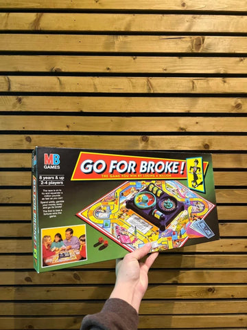 Vintage 1993 Go For Broke Board Game