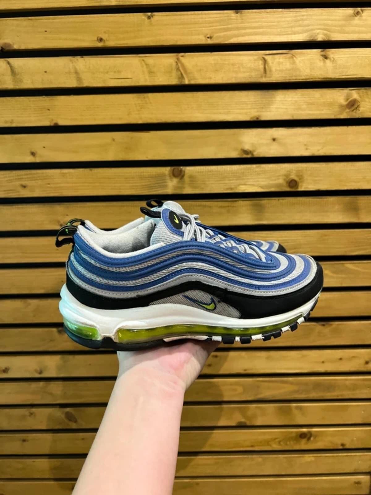 Nike Air Max 97 OG Atlantic Blue Voltage Trainers UK5.5