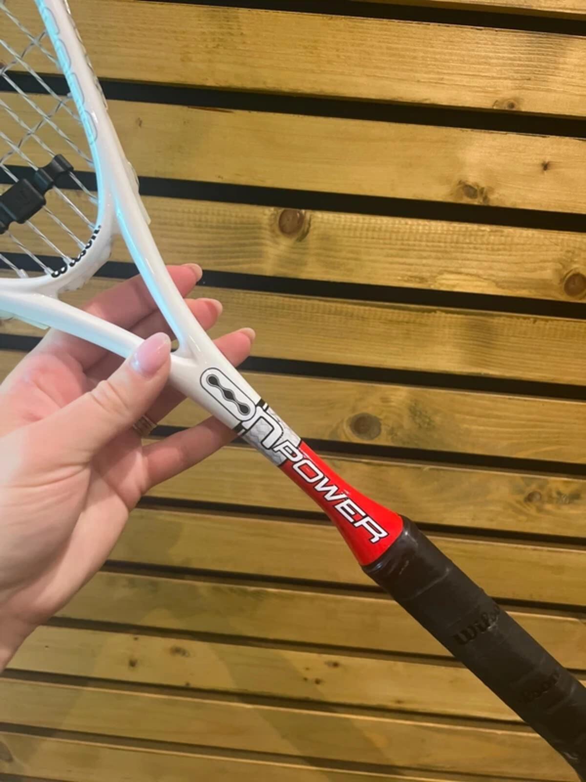 Wilson N Power N Code Squash Racket & Cover