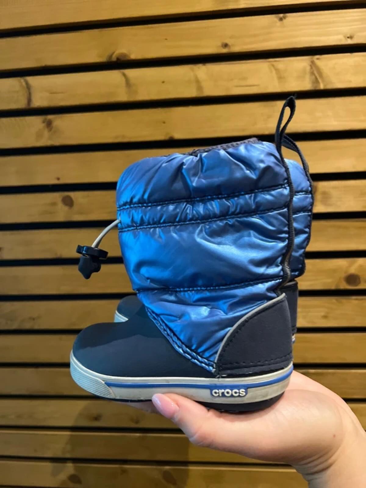 Crocs Crocband Gust Blue Snow Boots UK7
