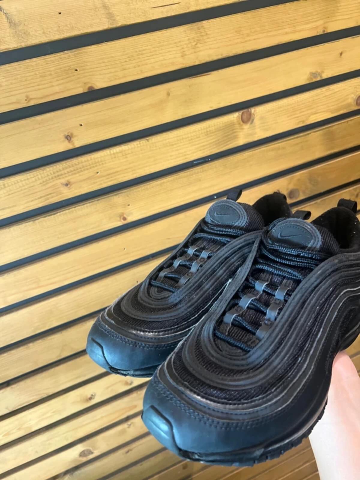 Nike Air Max 97 Triple Black Trainers UK7