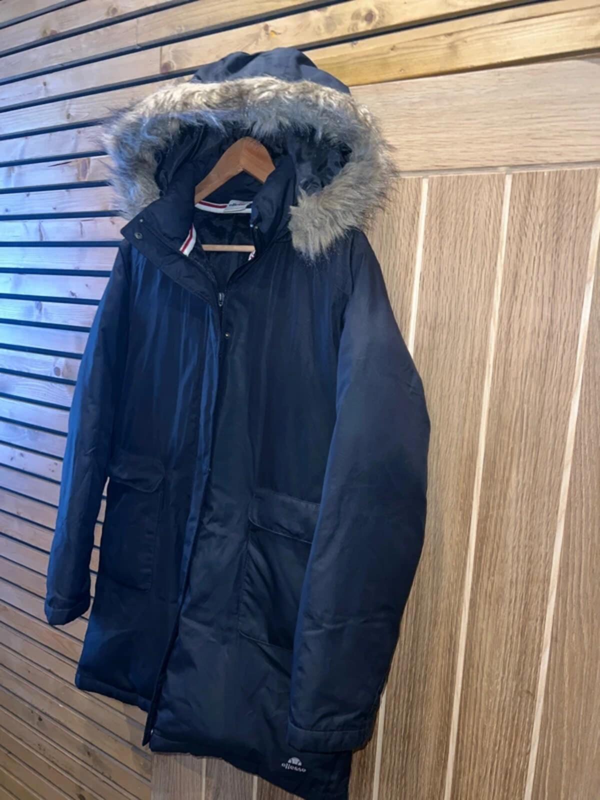 Ellesse Black Padded Parka Jacket 12