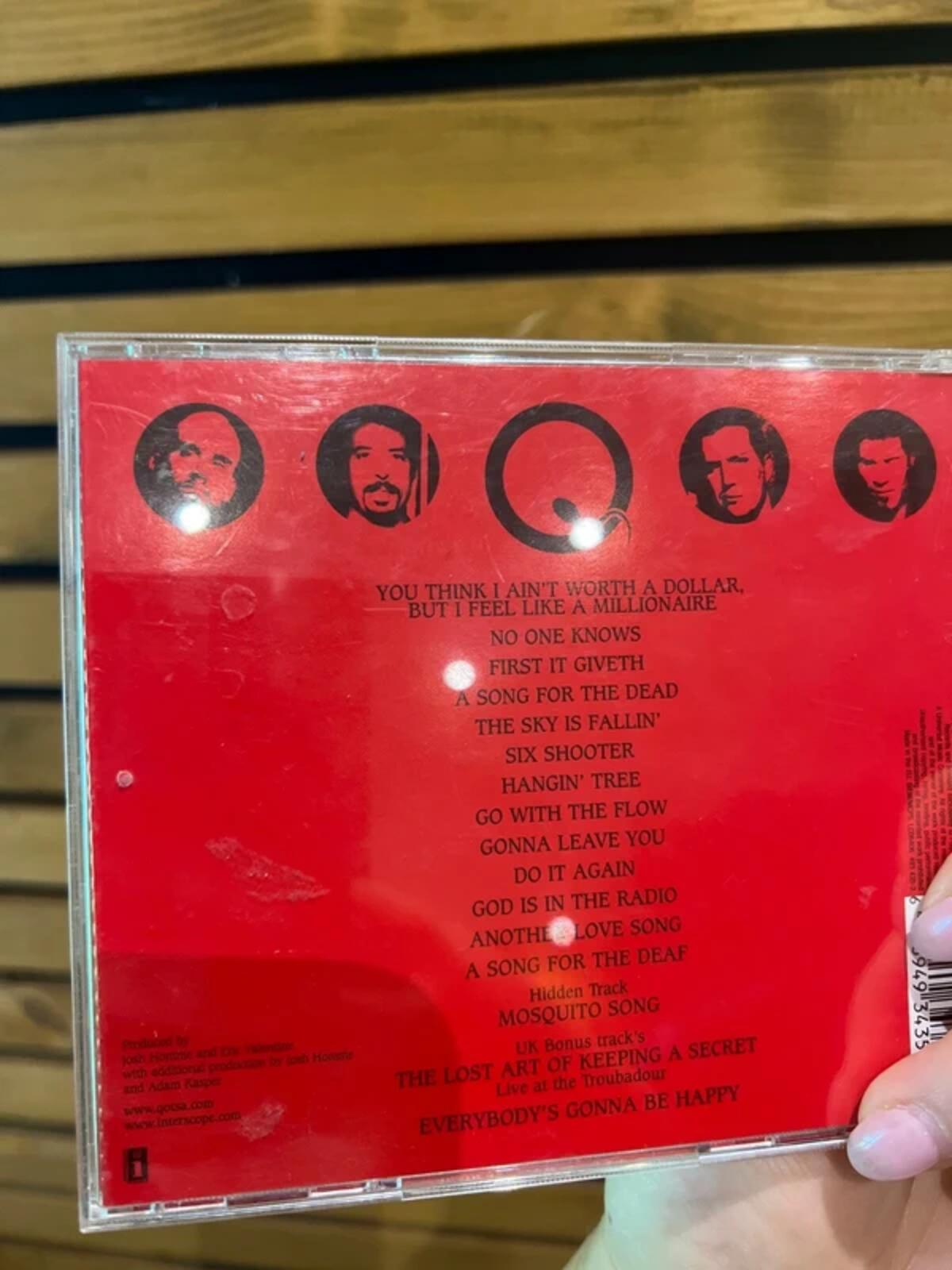 Vintage 2002 Queens Of The Stone Age Songs For The Deaf CD