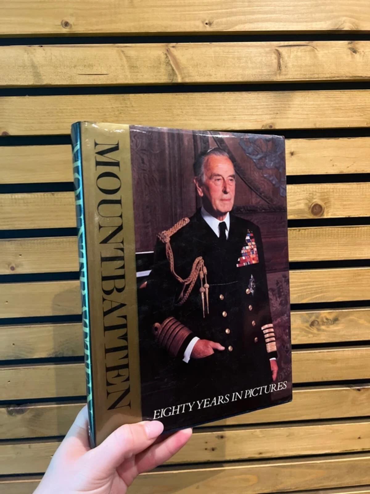 Mountbatten 80 Years in Pictures Vintage 1979 Biography Book