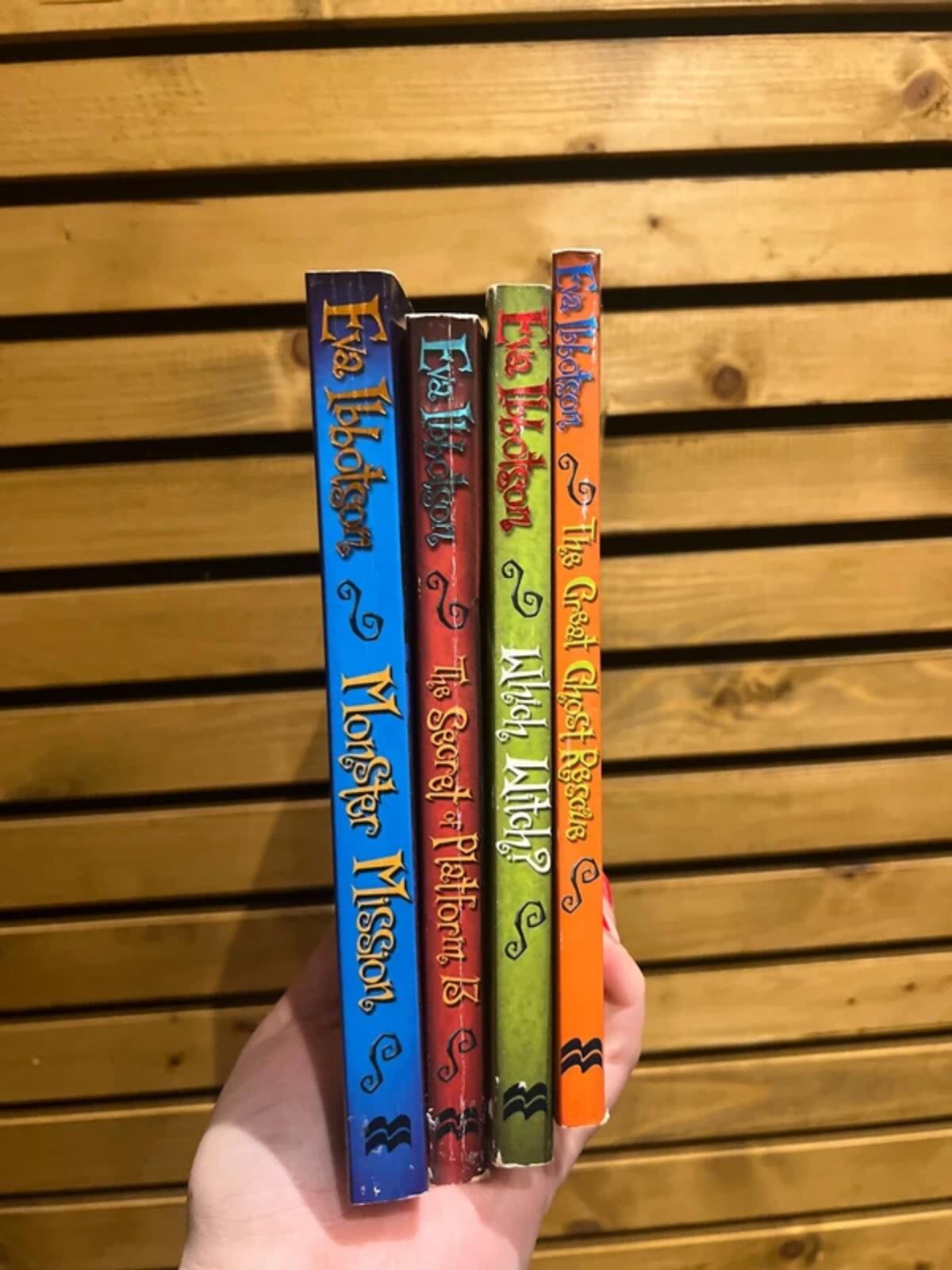 Halloween Spooky Witch Ghost Book Set Bundle (4)