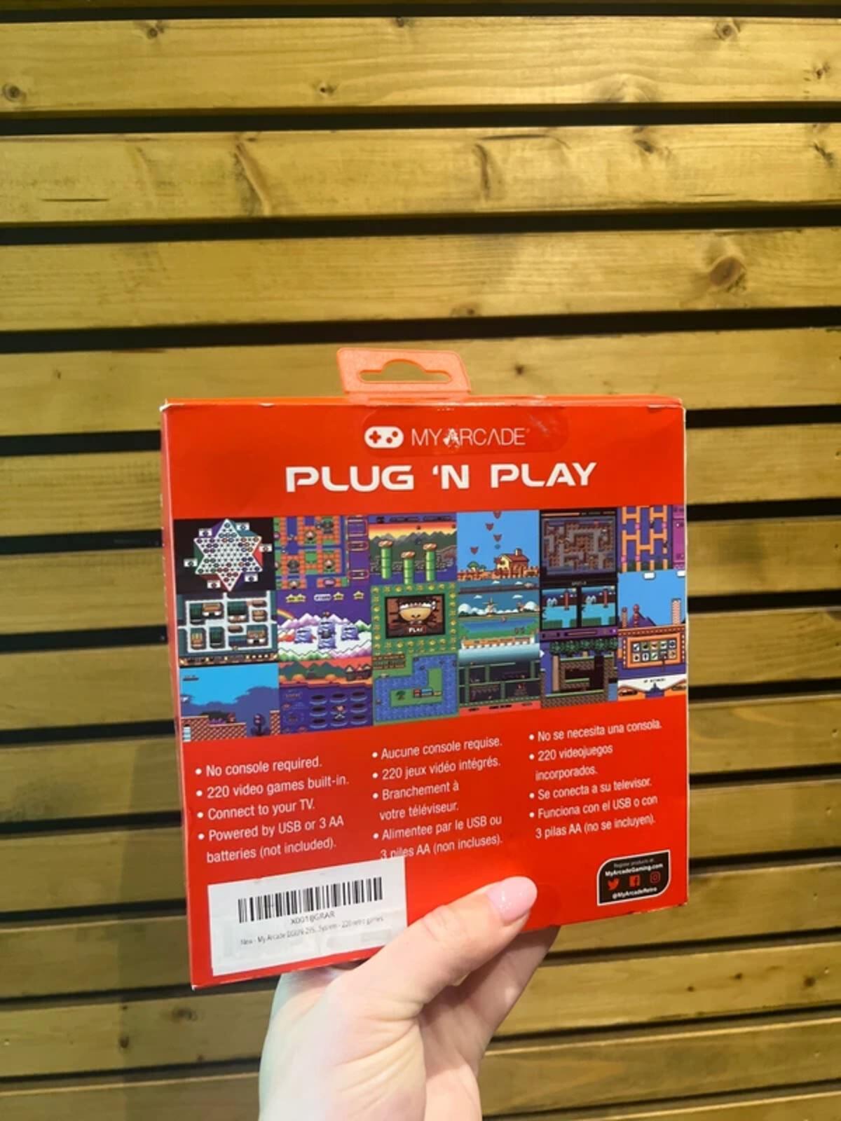 My Arcade Retro Plug N Play 220 TV Video Games