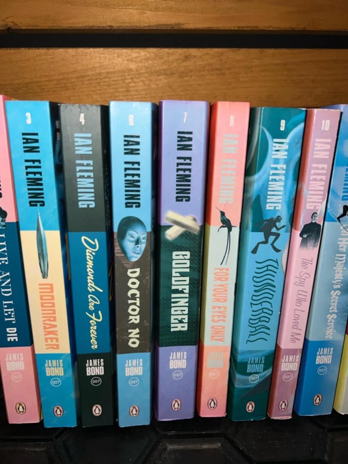 James Bond 007 Ian Fleming Rare Book Set (11)
