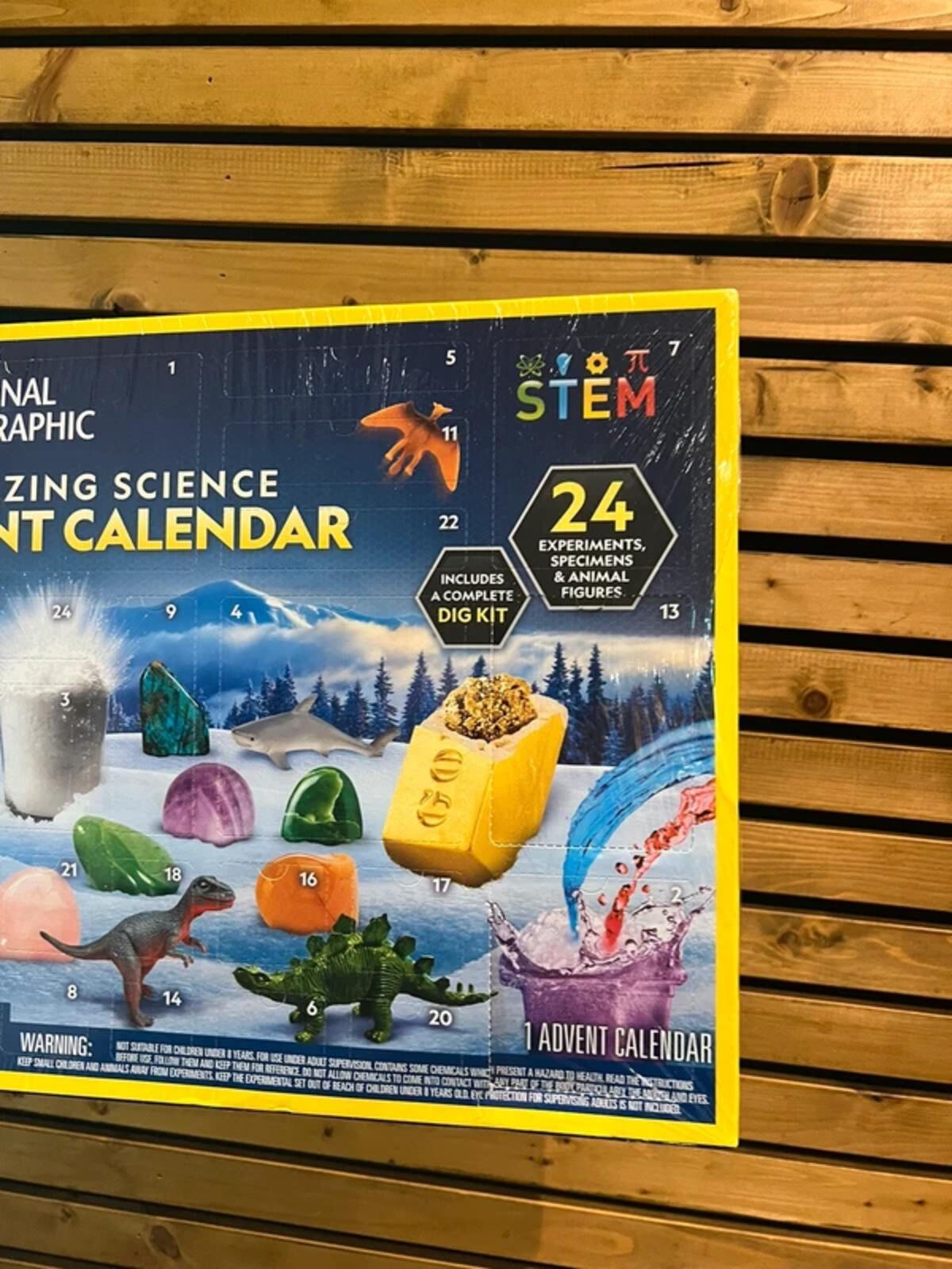 National Geographic Christmas Science Advent Calendar NEW