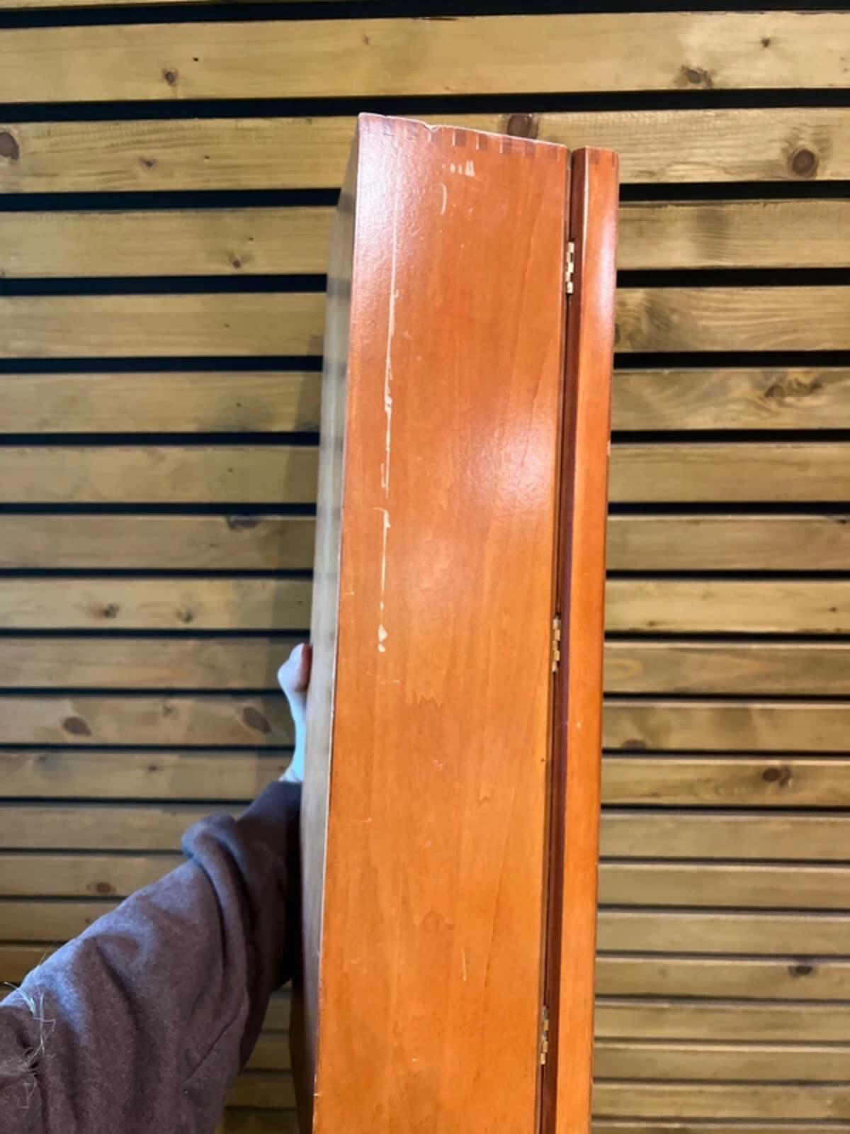 Vintage Fortnum & Mason Large Wooden Champagne/Wine Bottle Storage