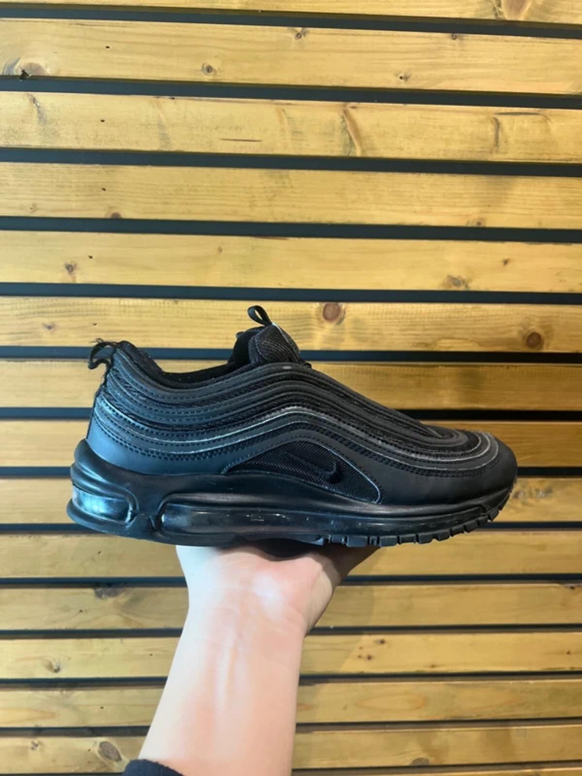 Nike Air Max 97 Triple Black Trainers UK7