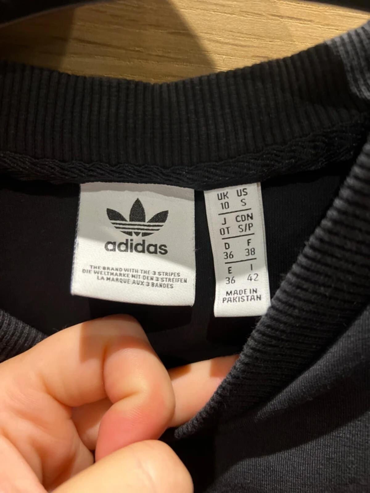 Adidas Originals Trefoil Black Long Sleeve Top 10