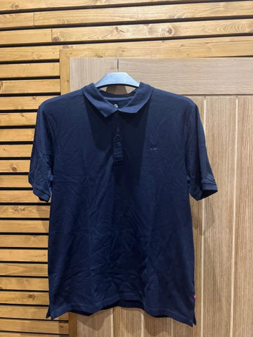 Danish Endurance 2 Pack Navy Polo Shirts L