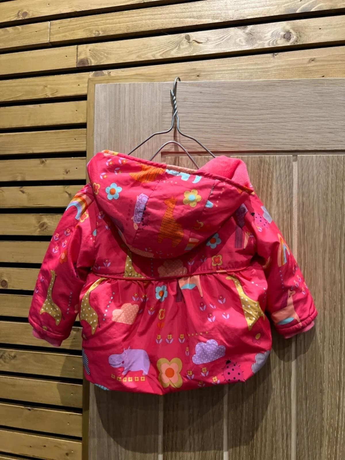 NEXT Baby Pink Hooded Jacket Coat 3-6m