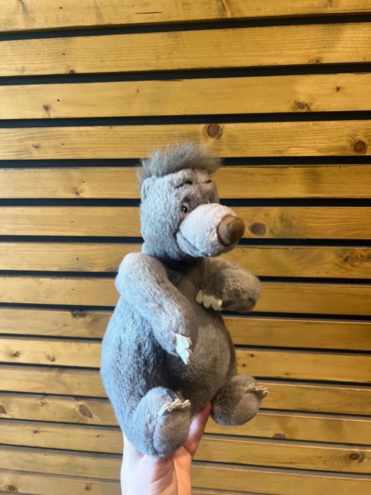 Vintage Euro Disney The Jungle Book Baloo Plush Toy
